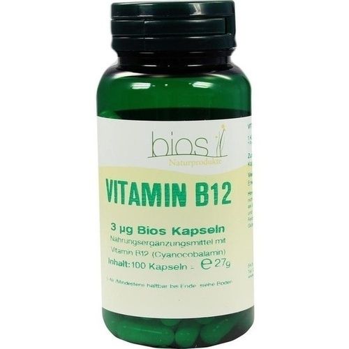 VITAMIN B12 3 \m63g Bios Kapseln, 100 ST