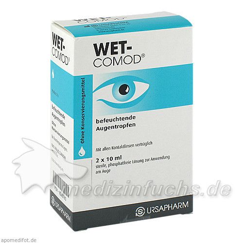 WET COMOD Augentropfen, 2X10 ML