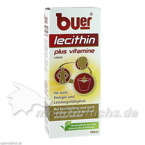 BUER LECITHIN PLUS VITAMINE, 750 ML