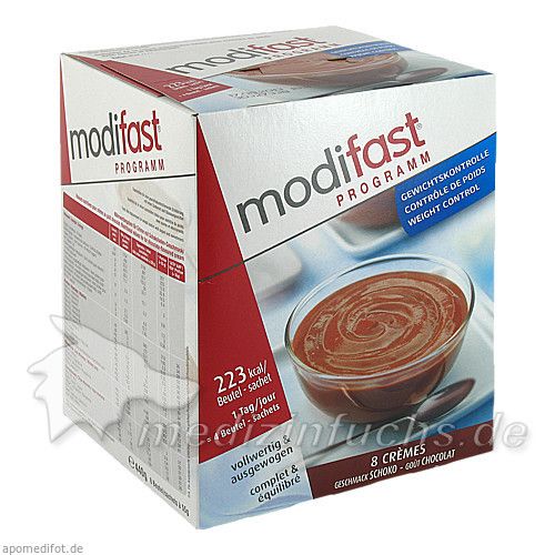 Modifast Programm Creme Schokolade, 8X55 G