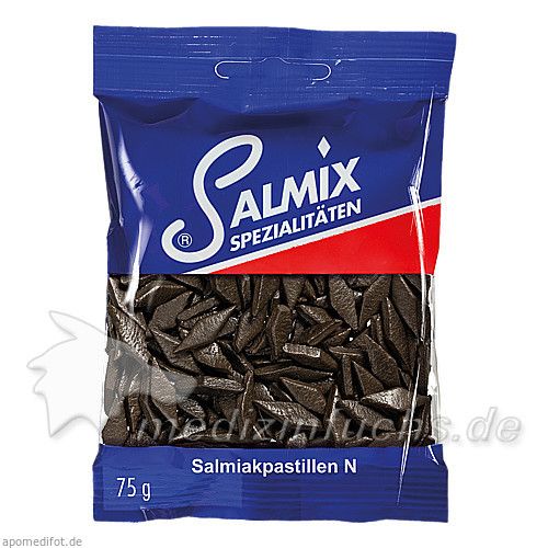 Salmix Salmiakpastillen N, 75 G