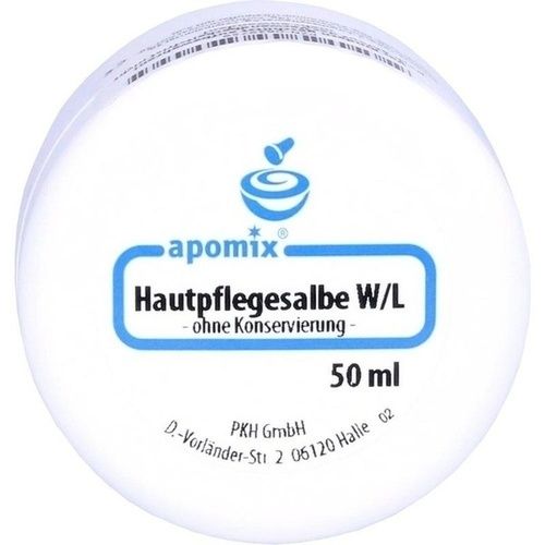 Hautpflegesalbe W/L ohne Konservierung, 50 G