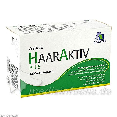Haaraktiv Plus Vegi-Kapseln, 120 ST