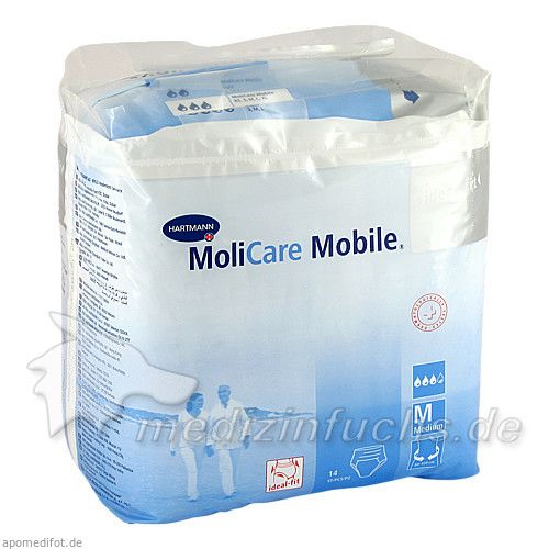 MoliCare Mobile Ink.Slip Gr.2 Medium, 14 ST