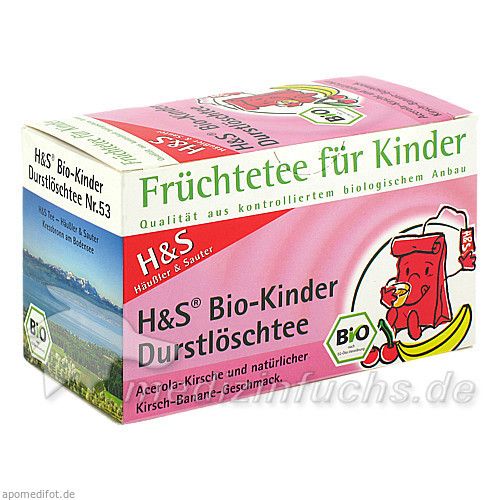 H&S Bio-Kinder Durstlöschtee, 20 ST