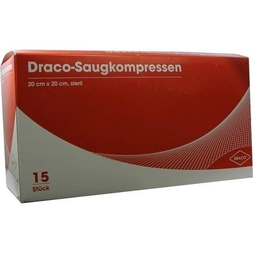 Saugkompressen steril 20x20 DRACO, 15 ST