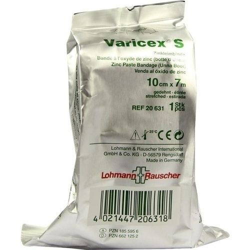 VARICEX S Zinkleimbinde 10 cmx7 m, 1 ST