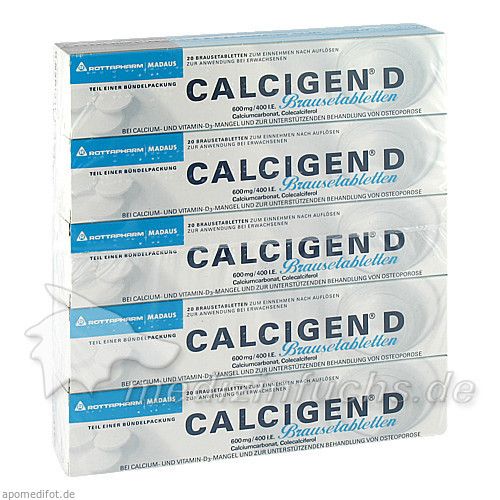Calcigen D Brausetabletten, 100 ST