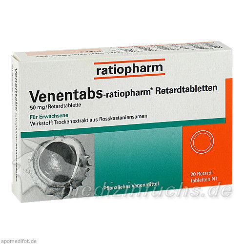 VENENTABS ratiopharm Retardtabletten, 20 ST