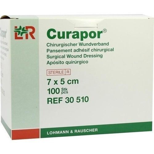 Curapor Wundverband steril 7x5cm, 100 ST
