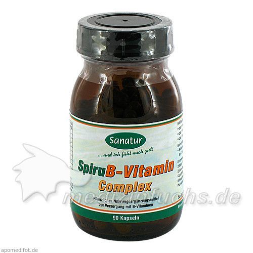 Spiru B-Vitamin-Complex pflanzlich, 90 ST