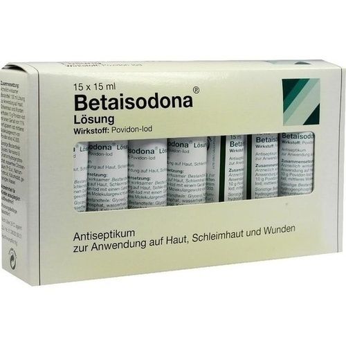 Betaisodona Lösung standardisiert Bottle Pack, 15X15 ML