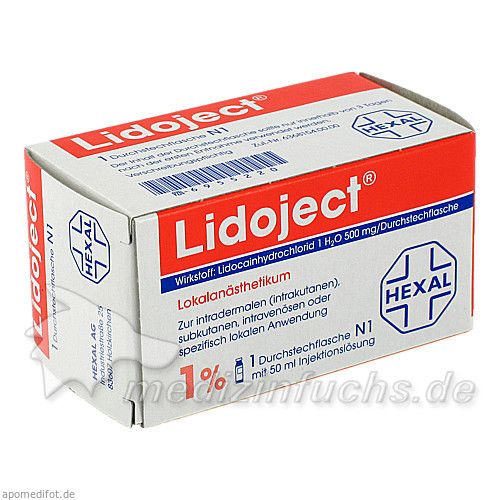 LIDOJECT, 1X50 ML