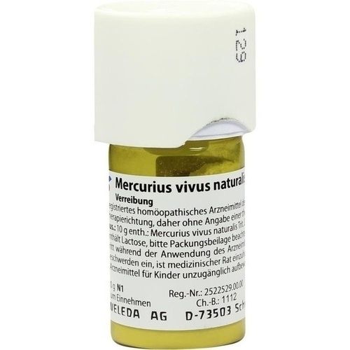 Mercurius vivus natur. D12, 20 G