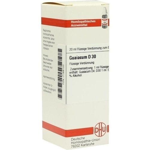 GUAIACUM D30, 20 ML