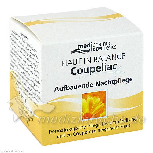 Haut in Balance Coupeliac Aufbauende Nachtpflege, 50 ML