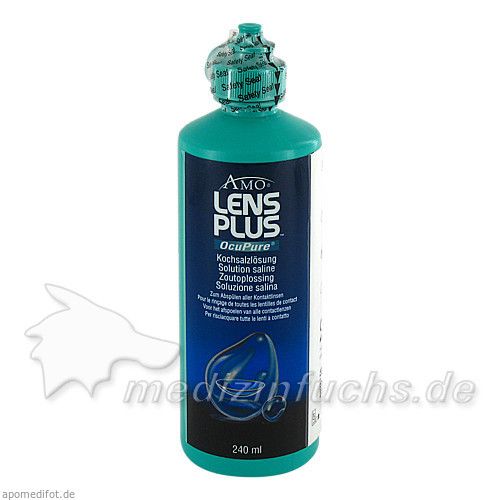 LENS PLUS OcuPure Kochsalzlösung, 240 ML