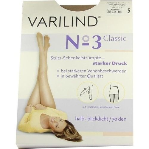 VARILIND No.3 Classic AG Gr.5 HB diamant, 2 ST
