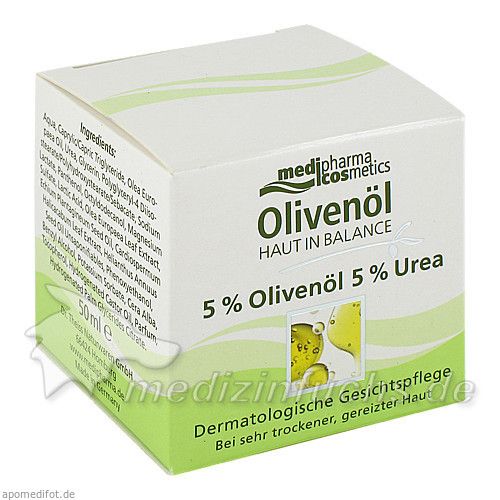Haut in Balance Olivenöl Gesichtspflege 5%, 50 ML