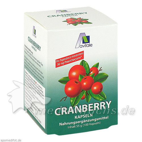 Cranberry Kapseln hochdosiert 400mg, 100 ST