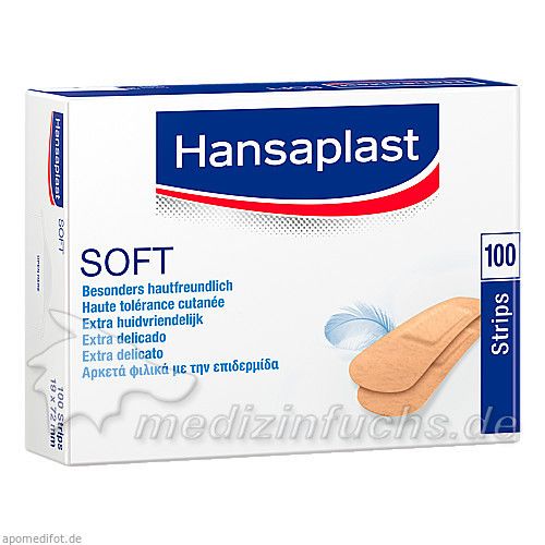 HANSAPLAST SOFT STRIP 1.9x7.2cm, 100 ST