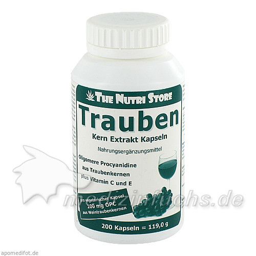 Trauben Extrakt OPC nativ, 200 ST