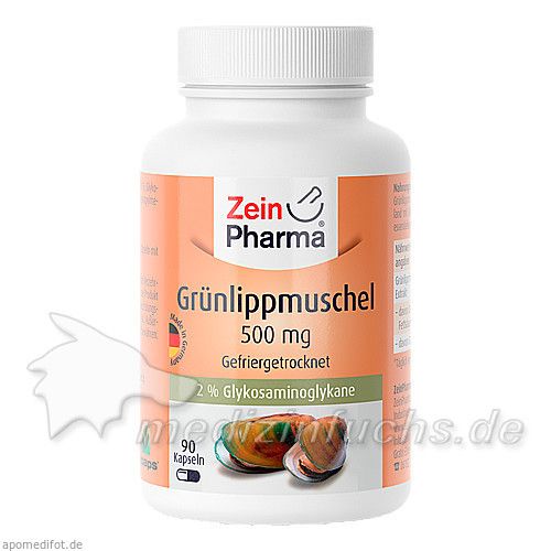 Grünlippmuschel mit 2% GAG u. 27% Omega-3Fettsäure, 90 ST