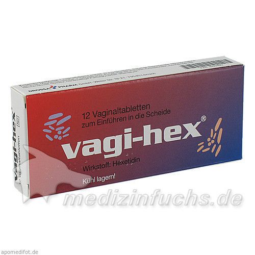 VAGI HEX Vaginaltabletten, 12 ST