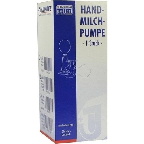 Milchpumpe Hand Standmodell Glas, 1 ST