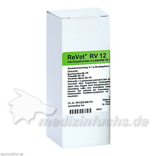 REVET RV 12 Globuli vet., 42 G