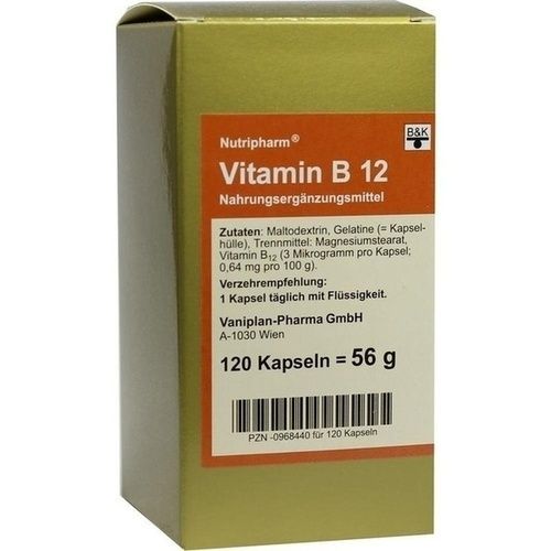 VITAMIN B12 Kapseln, 120 ST