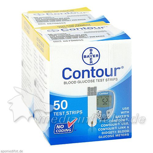 Contour Sensoren Teststreifen, 100 ST