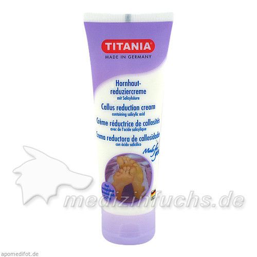 HORNHAUT REDUZIERCREME mit Salicylsäure TITANIA, 75 ML