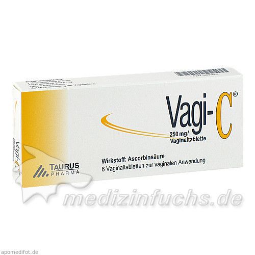 VAGI C Vaginaltabletten, 6 ST