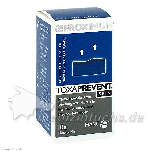 FROXIMUN TOXAPREVENT SKIN Hautpuder, 18 G