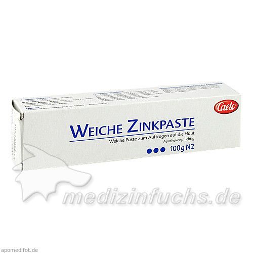 ZINKPASTE weich Caelo HV-Packung, 100 G