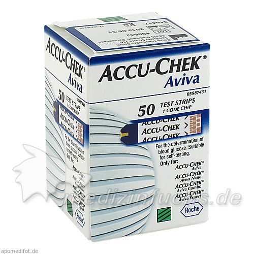 ACCU-CHEK AVIVA TESTSTREIFEN PLASMA II, 50 ST