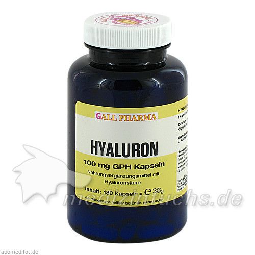 Hyaluron 100 mg GPH Kapseln, 180 ST