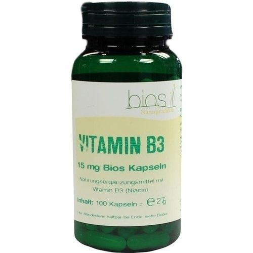 VITAMIN B3 15 mg Bios Kapseln, 100 ST