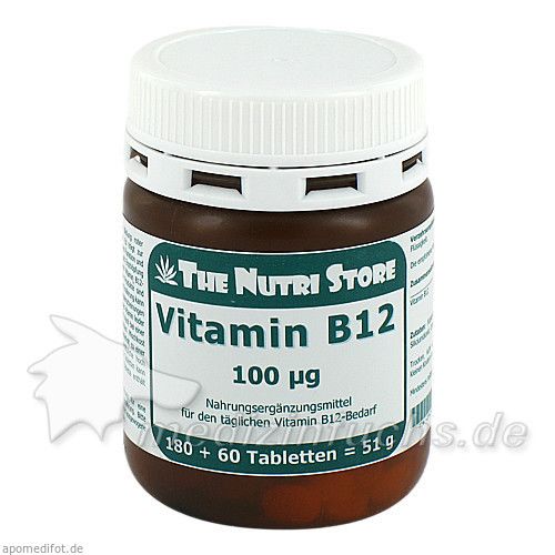 VITAMIN B12 100 \m63g Tabletten, 180 ST