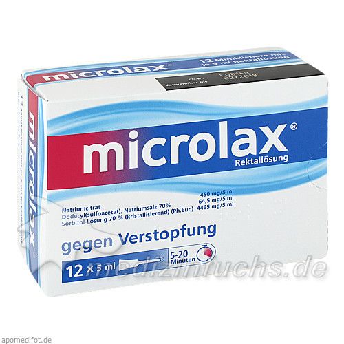 Microlax, 12X5 ML