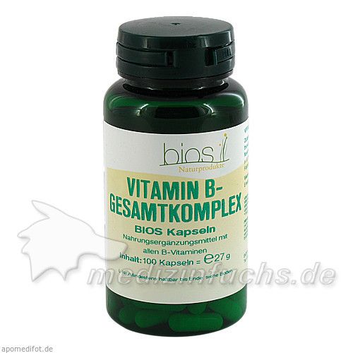 VITAMIN B Gesamtkomplex Bios Kapseln, 100 ST