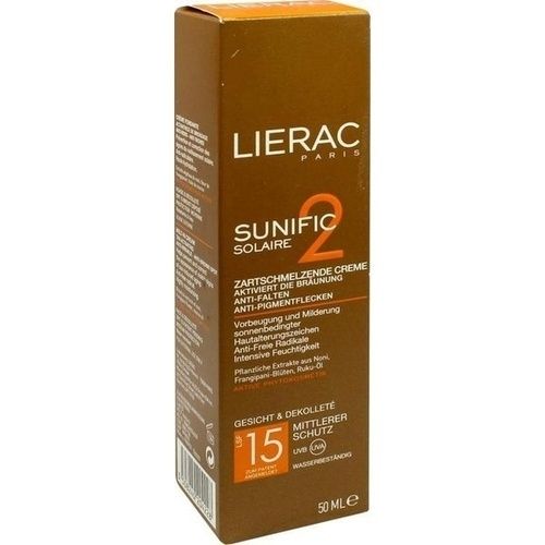 LIERAC Sunific LSF15 Creme Gesicht, 50 ML