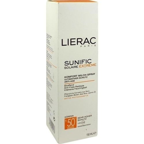 LIERAC Sunific LSF50 Spray Körper, 150 ML
