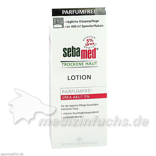 sebamed Trockene Haut Parfumfrei Lotion Urea 5%, 400 ML